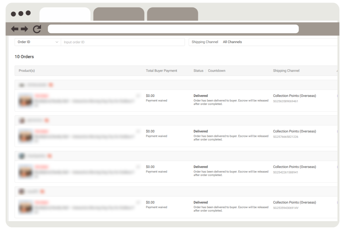 �ֹ� �� ��� ����